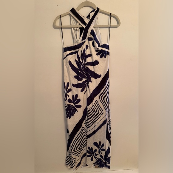 Nordstrom CIEBON Brynlee Halter Dress NWT Sold Out! Farm Rio Vibes 😍😍 - Picture 15 of 15